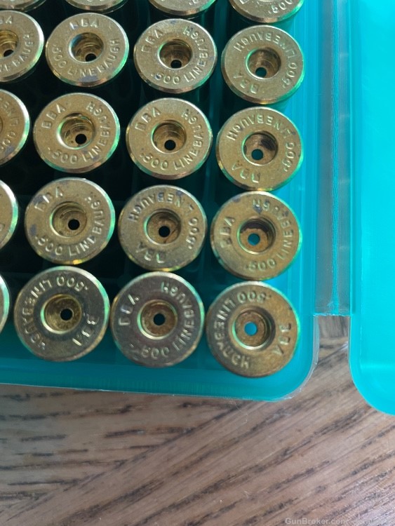 500 Linebaugh reloading dies, new brass, bullets-img-3