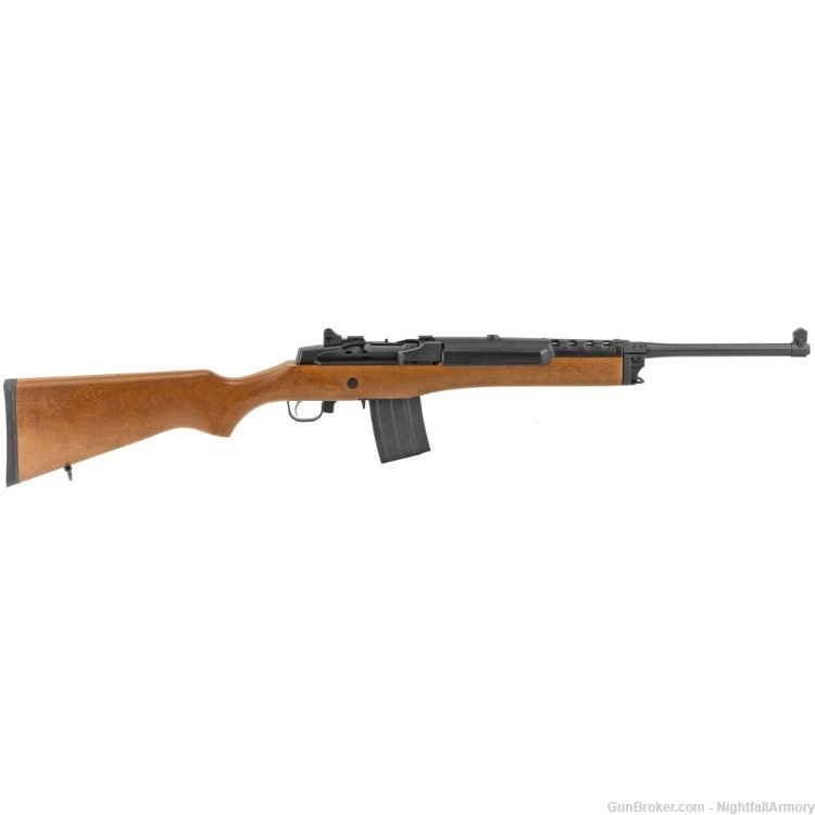 Ruger Mini-14 Ranch rifle 5.56 NATO .223 wood stock 18.5" 20rd 5816 New !-img-0