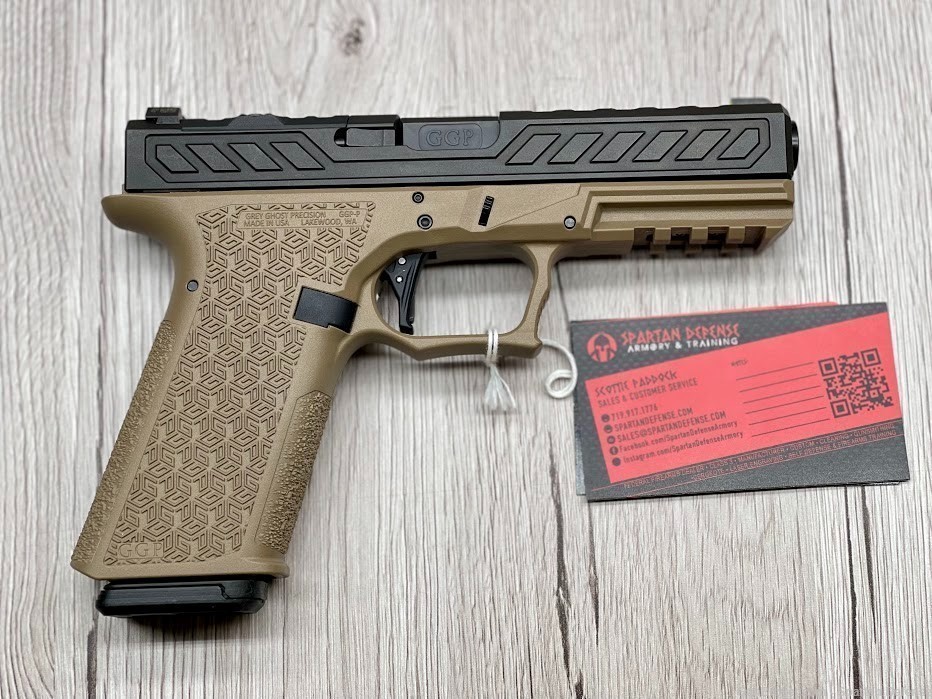 GREY GHOST FULL SIZE COMBAT HGA 9MM FDE FRAME -img-2