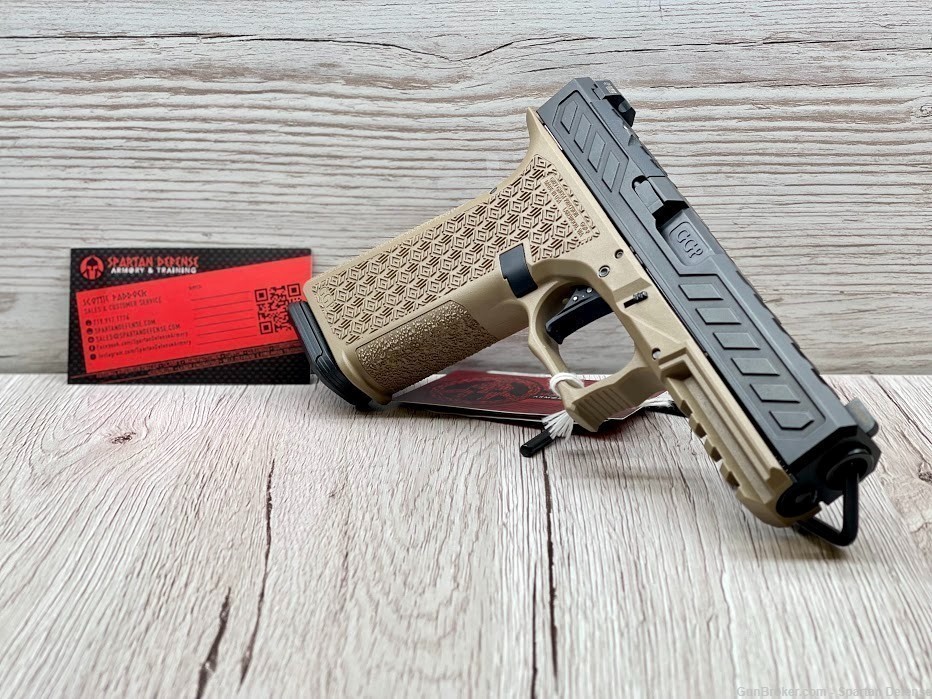 GREY GHOST FULL SIZE COMBAT HGA 9MM FDE FRAME -img-0