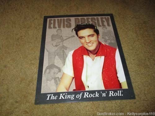  Elvis Presley Portrait Tin Sign-img-0