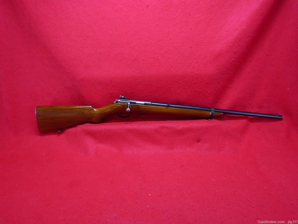 Winchester Model 57 22 LR Bolt Action Rifle Made 1930's C&R 90%-img-0