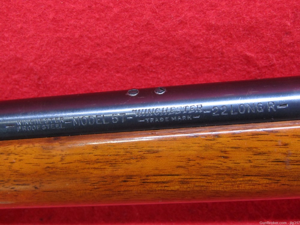 Winchester Model 57 22 LR Bolt Action Rifle Made 1930's C&R 90%-img-17
