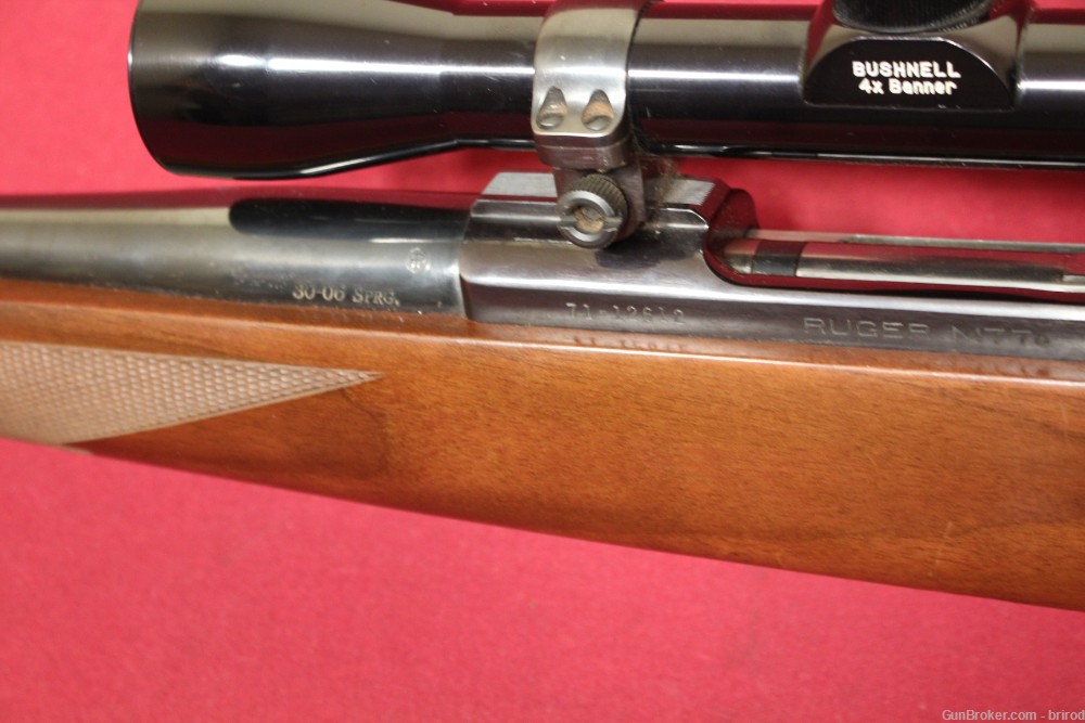 Ruger M77 .30-06 Bolt Rifle - 22", Tang Safety, Red Pad, Pre-Warning - 1974-img-21