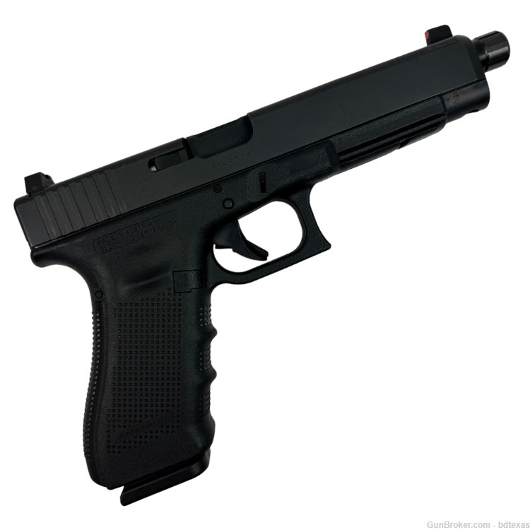 Pre-owned Glock 34 Gen 4 Pistol 9mm Silencerco Barrel-img-1