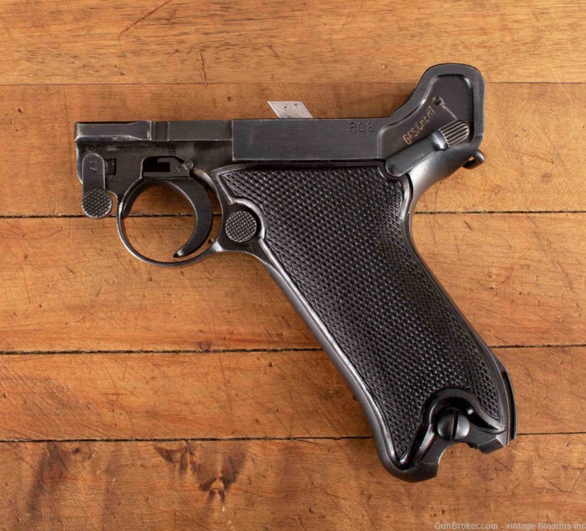 Mauser P.08 Black Widow 9mm - 1942, MATCHING NUMBERS-img-20