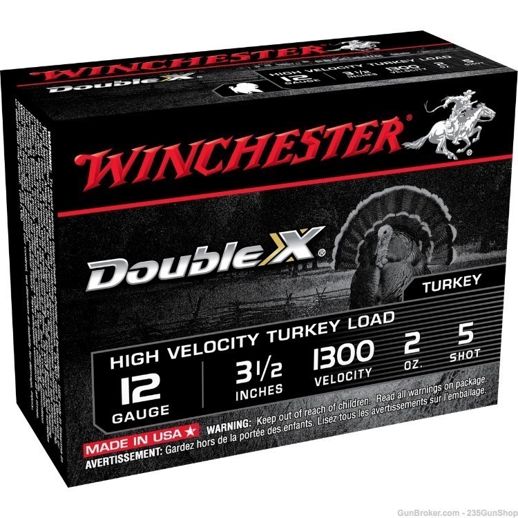 Winchester Double X 12 GA 3.5 inch 2 oz 5 shot (10 rounds) -img-0