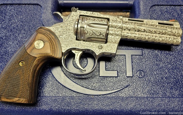 NIB Custom Engraved Colt Python-img-1