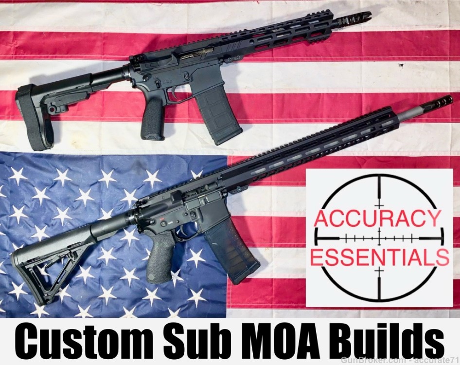 Aero Precision M5E1 Enhanced Sub MOA Shimmed BA Premium 18" 308 AR10 Rifle-img-12