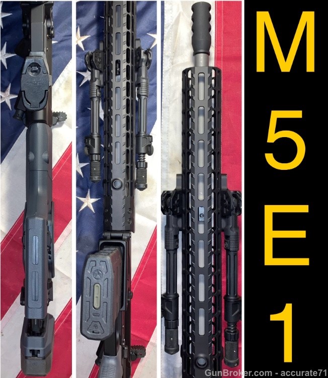 Aero Precision M5E1 Enhanced Sub MOA Shimmed BA Premium 18" 308 AR10 Rifle-img-14