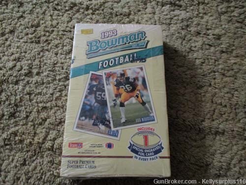 1993 Bowman Football Box - 24 Packs-img-0