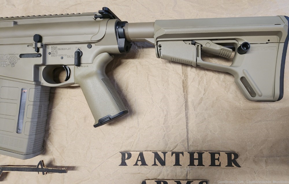 DPMS Panther Arms DR10 308 Win AR10 18" Rifle FDE with Adjustable Gas Block-img-3