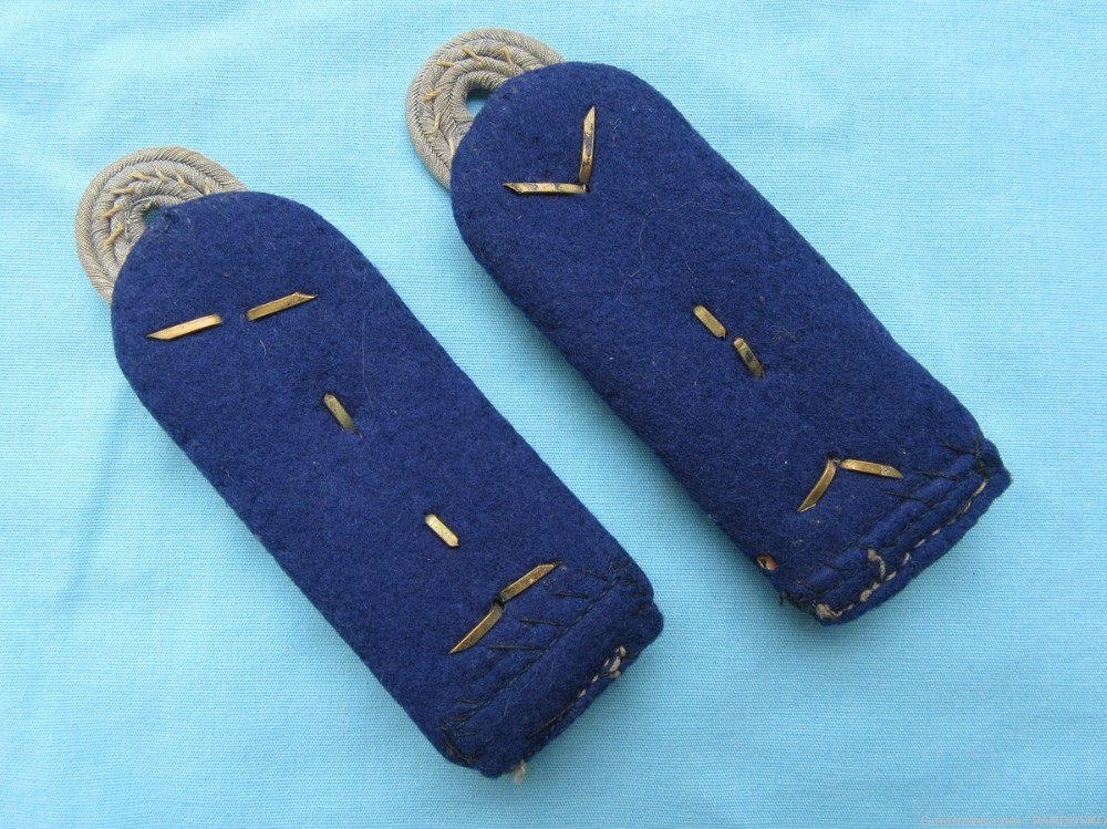 WEHRMACHT HEER Medical Colonel Shoulder Boards Matching Pair German Army-img-1