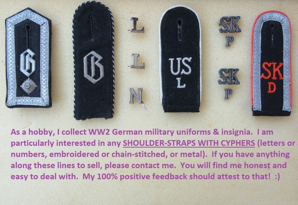 WEHRMACHT HEER Medical Colonel Shoulder Boards Matching Pair German Army-img-7