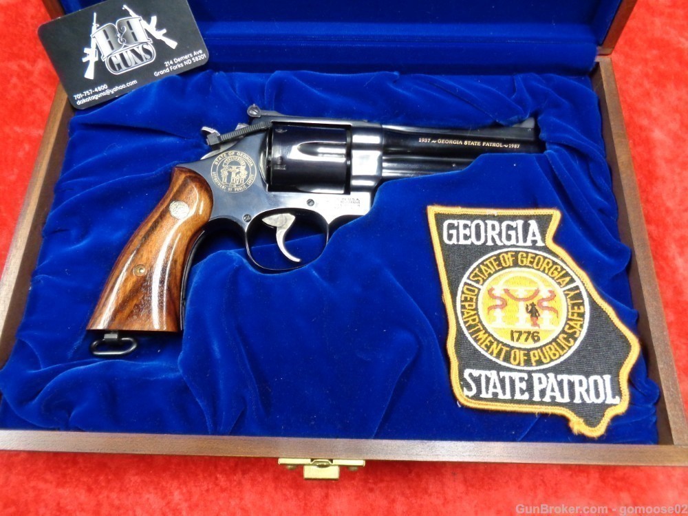 S&W Model 26 45 Colt Georgia State Patrol 1988 Limited Edition Case I TRADE-img-1
