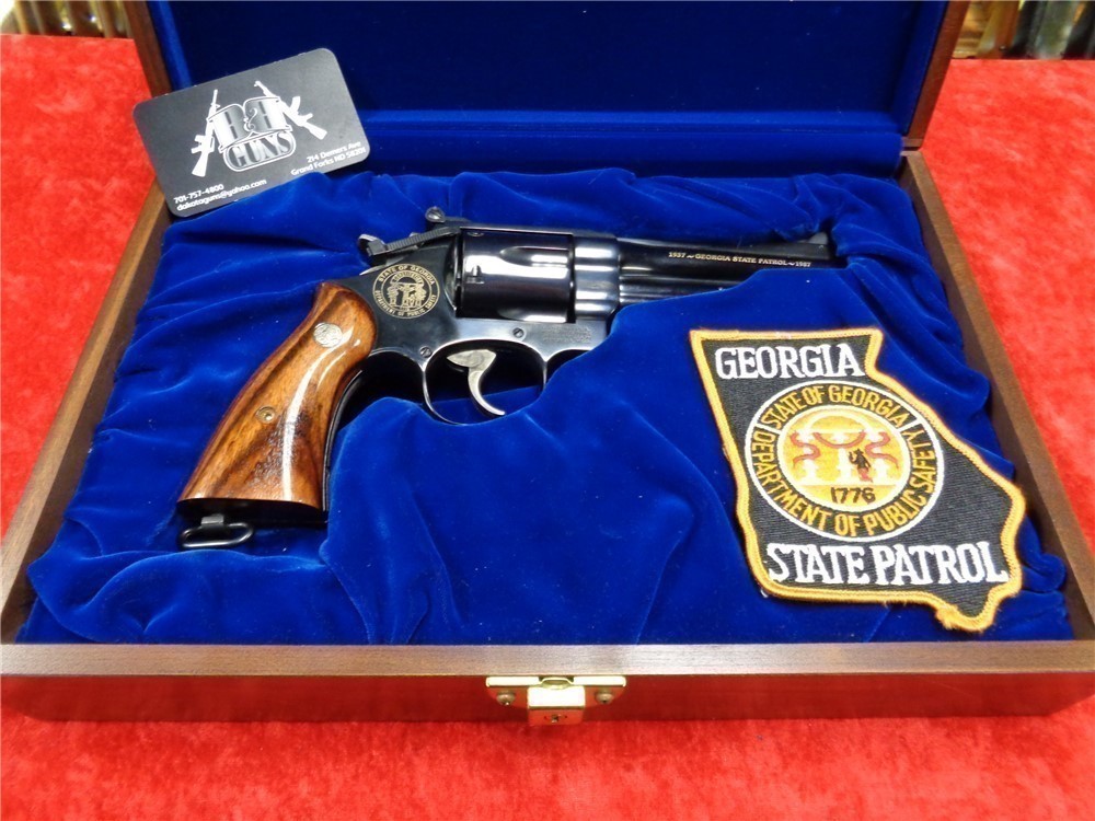 S&W Model 26 45 Colt Georgia State Patrol 1988 Limited Edition Case I TRADE-img-0