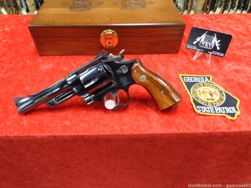 S&W Model 26 45 Colt Georgia State Patrol 1988 Limited Edition Case I TRADE-img-8