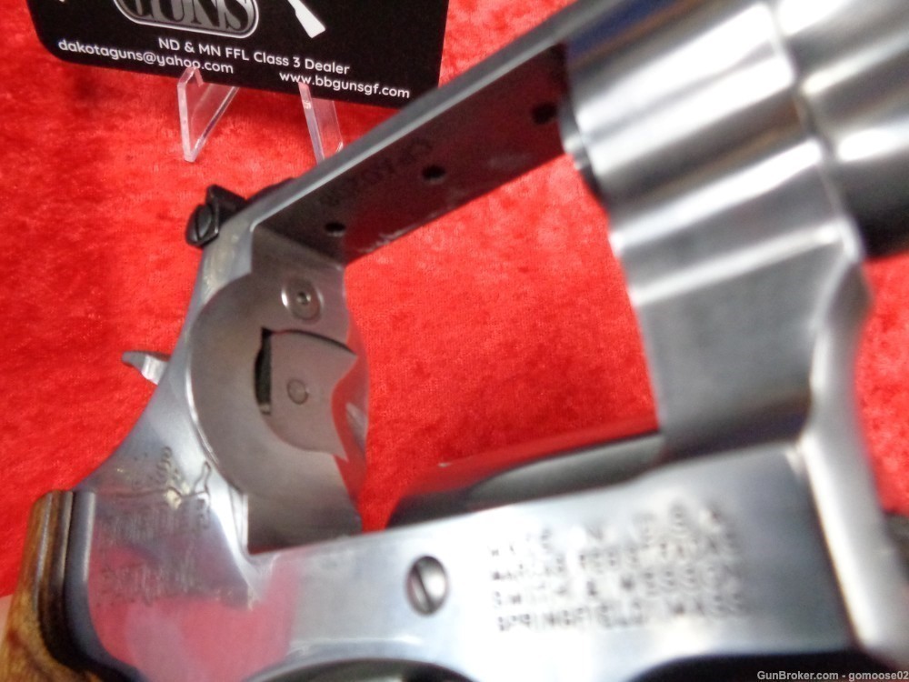 S&W Model 686 357 Magnum US Border Patrol Knife Display Case Badge WE TRADE-img-19