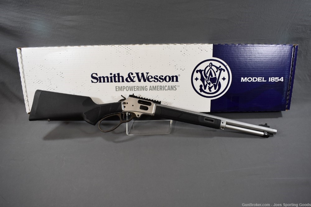 NiB - Smith & Wesson 1854 .44 Mag Lever Action Rifle w/ 19" Threaded Barrel-img-0