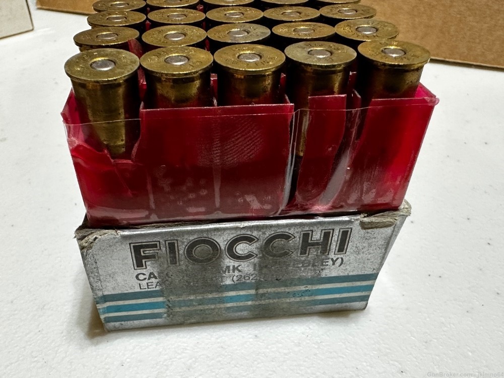 50 rounds of Fiocchi 455 Mk II Webley 262 grain lead ammo-img-7