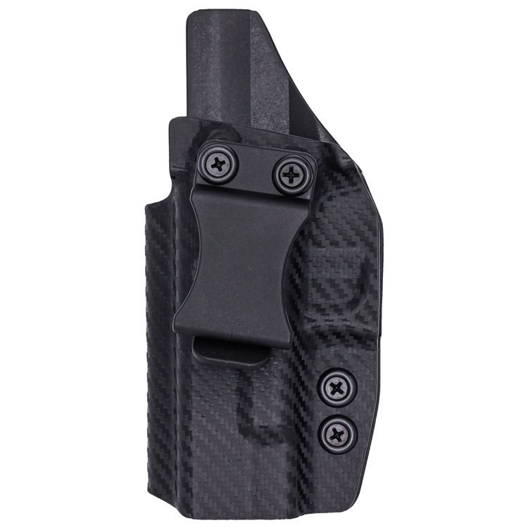 IWB KYDEX Holster (Optic Ready) fits: Glock G17 G22 G31 (Gen 1-5) Black / R-img-1