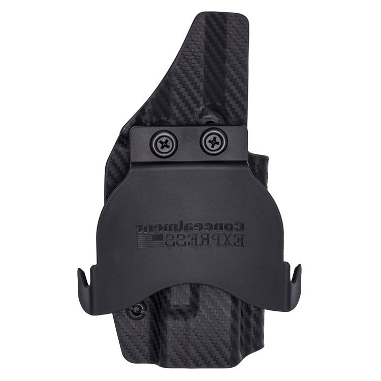 SCCY CPX-1 / CPX-2 (Gen 1-2) OWB KYDEX Paddle Holster (Optic Ready) Black /-img-1