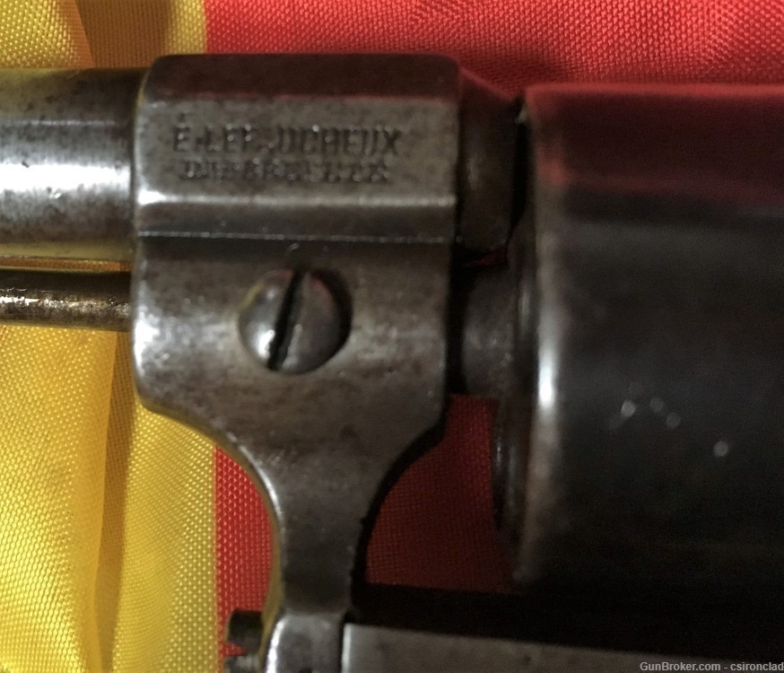 E. LEFAUCHEUX Brevete Revolver, 7mm pinfire-img-3