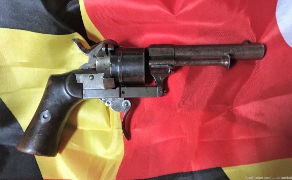 E. LEFAUCHEUX Brevete Revolver, 7mm pinfire-img-6