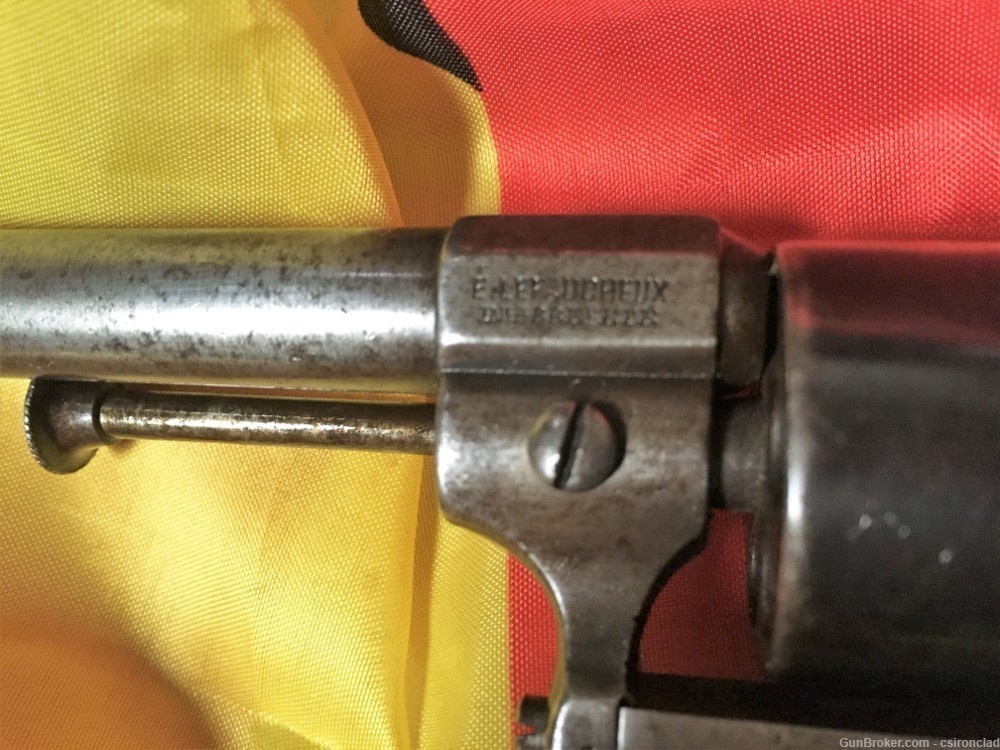 E. LEFAUCHEUX Brevete Revolver, 7mm pinfire-img-2