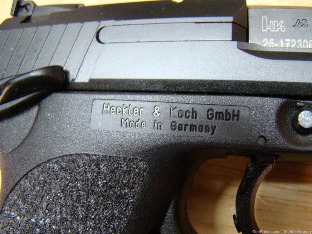 Pair of H&K USP45 Expert Pistols HK USP 45 12rd .45ACP 81000364 consec #'s-img-13