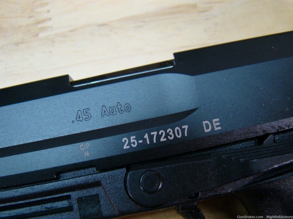 Pair of H&K USP45 Expert Pistols HK USP 45 12rd .45ACP 81000364 consec #'s-img-15
