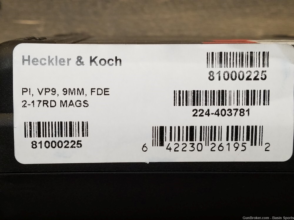H&K VP9 Heckler & Koch VP9 HK VP-9 81000225-img-4
