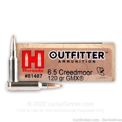Hornady Outfitter 6.5 Creedmoor 120 gr - 20 Rounds-img-3