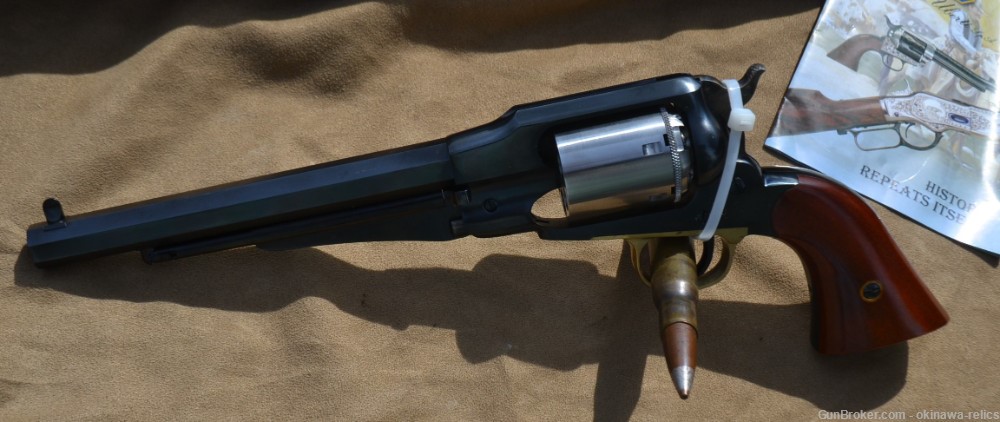 1858 Remington Pietta Revolver with Howell conversion cylinder -img-5