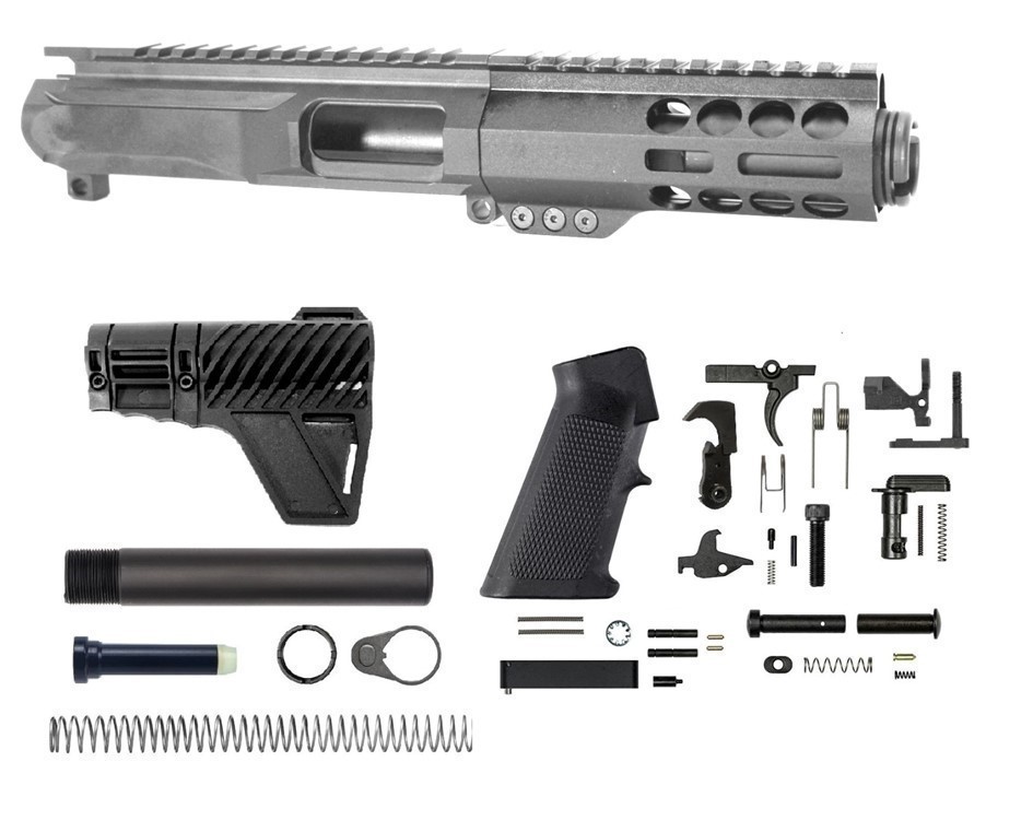 PRO2A TACTICAL 3 inch 45 ACP AR-15/AR-45 Pistol Upper w/Can Complete Kit-img-0