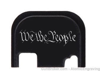 We The People Slide Rear Cover Back Plate Fit Glock Gen 1 2 3 4-img-0