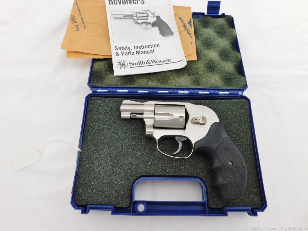 1996 Smith Wesson 38 Bodyguard Nickel In The Box-img-0