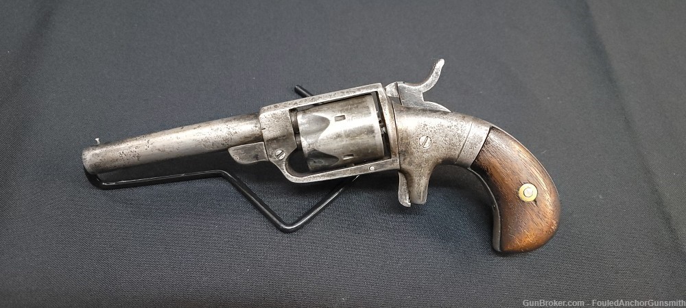Bacon Arms Co. Pocket Revolver - 22 LR - Antique-img-0