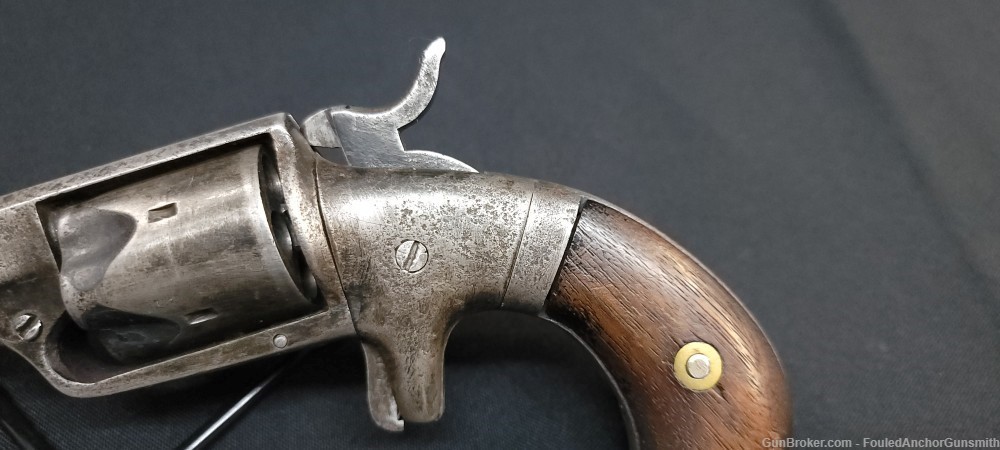 Bacon Arms Co. Pocket Revolver - 22 LR - Antique-img-3