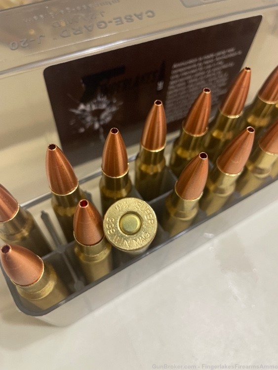 (20) 338 win mag 175gr MAXIMUS ammunition ammo Winchester -img-4