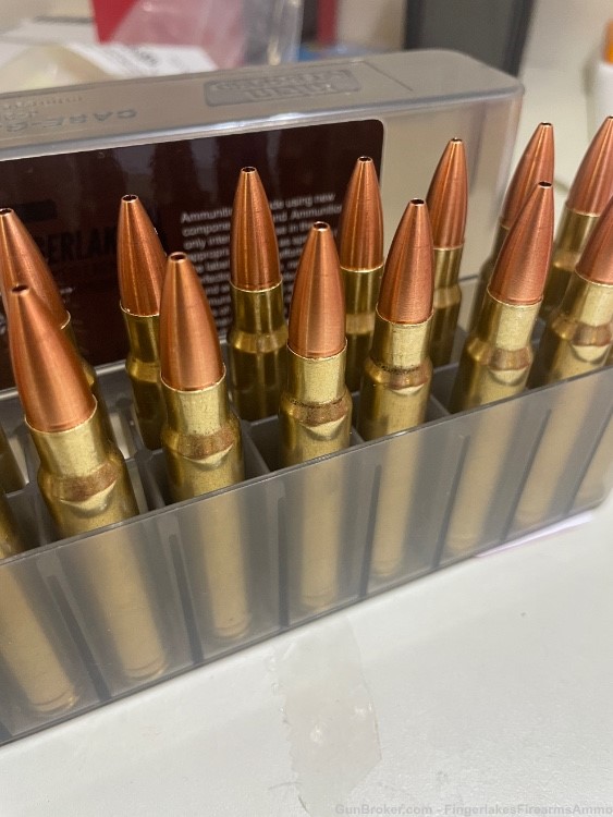 (20) 338 win mag 175gr MAXIMUS ammunition ammo Winchester -img-3