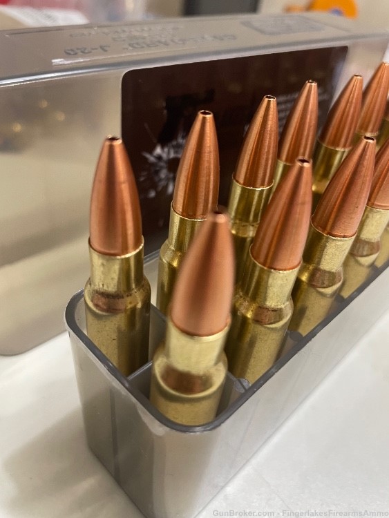 (20) 338 win mag 175gr MAXIMUS ammunition ammo Winchester -img-1