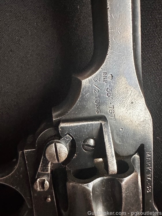 Singapore Police Marked Webley Mark IV Double Action Revolver .38sw-img-27