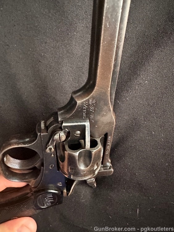 Singapore Police Marked Webley Mark IV Double Action Revolver .38sw-img-12