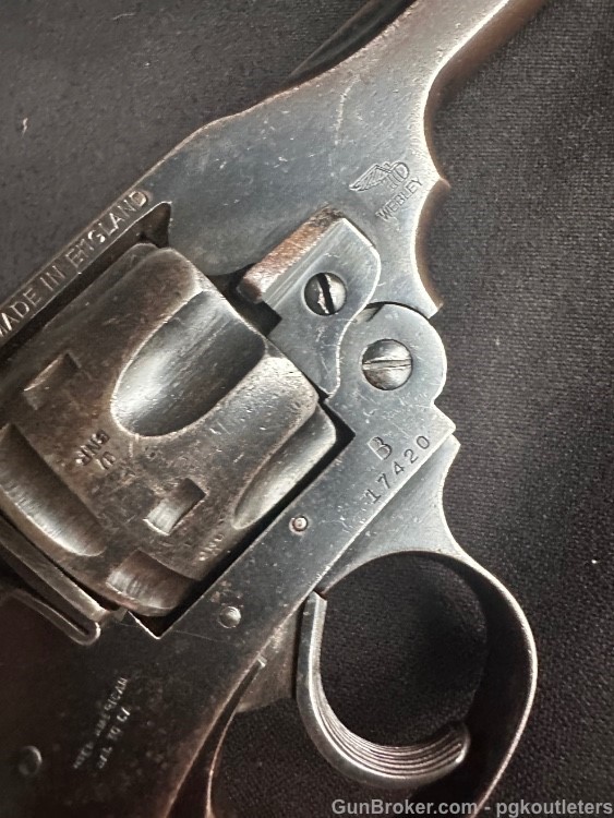Singapore Police Marked Webley Mark IV Double Action Revolver .38sw-img-18