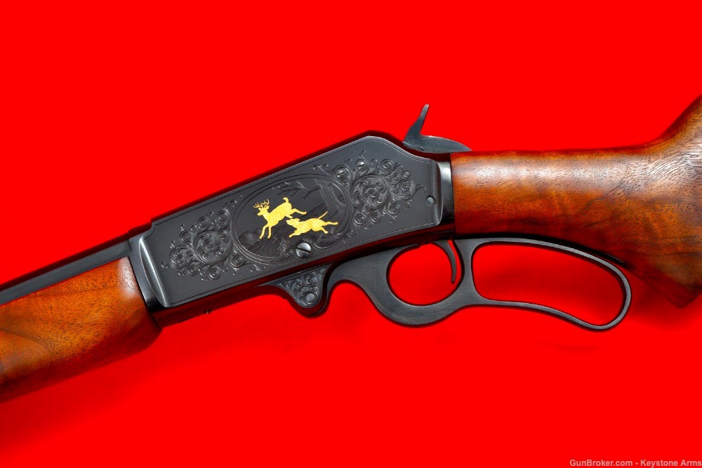 Ultra Rare Marlin Model 36 36A .32 Colt Factory Master Engraver Ben Lane-img-11