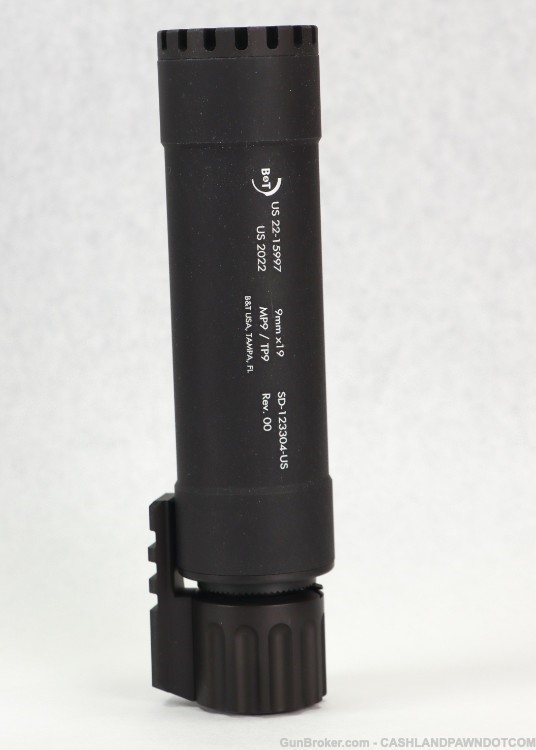 B&T USA TP9/MP9 RBS Suppressor, Black - SD-123304-US-img-1