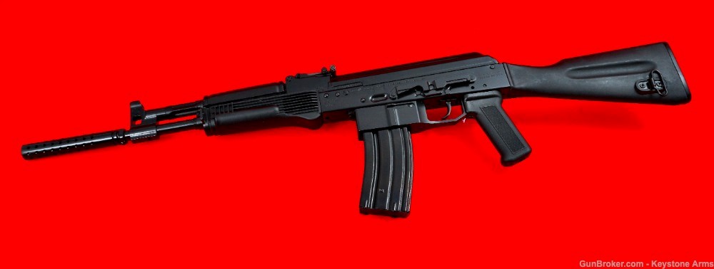 Desired Russian Izmash Saiga 5.56 AK47 w/ Shaffer AR MAG Adapter As New-img-7