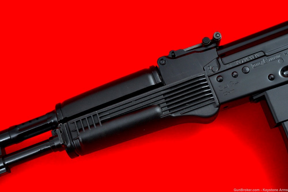 Desired Russian Izmash Saiga 5.56 AK47 w/ Shaffer AR MAG Adapter As New-img-10