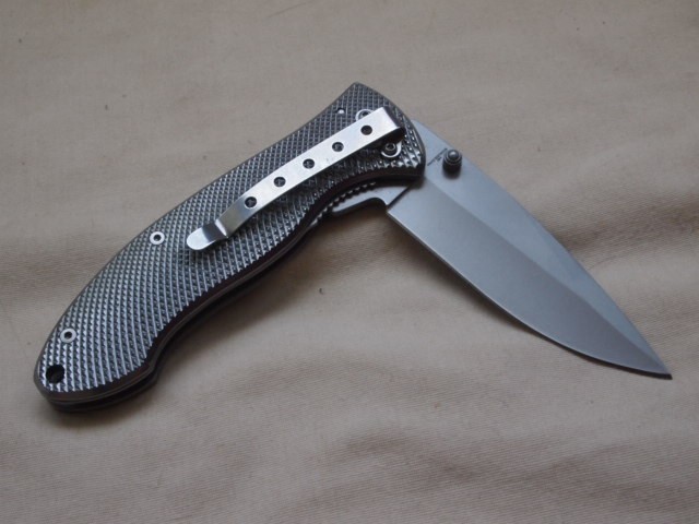 TAC FORCE SPEEDSTER ASSISTED OPENING KNIFE SILVER-img-2